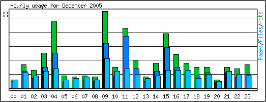 Hourly usage