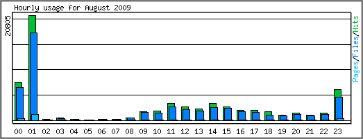 Hourly usage